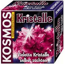 Kosmos Kristalle violett Experimentierkästen